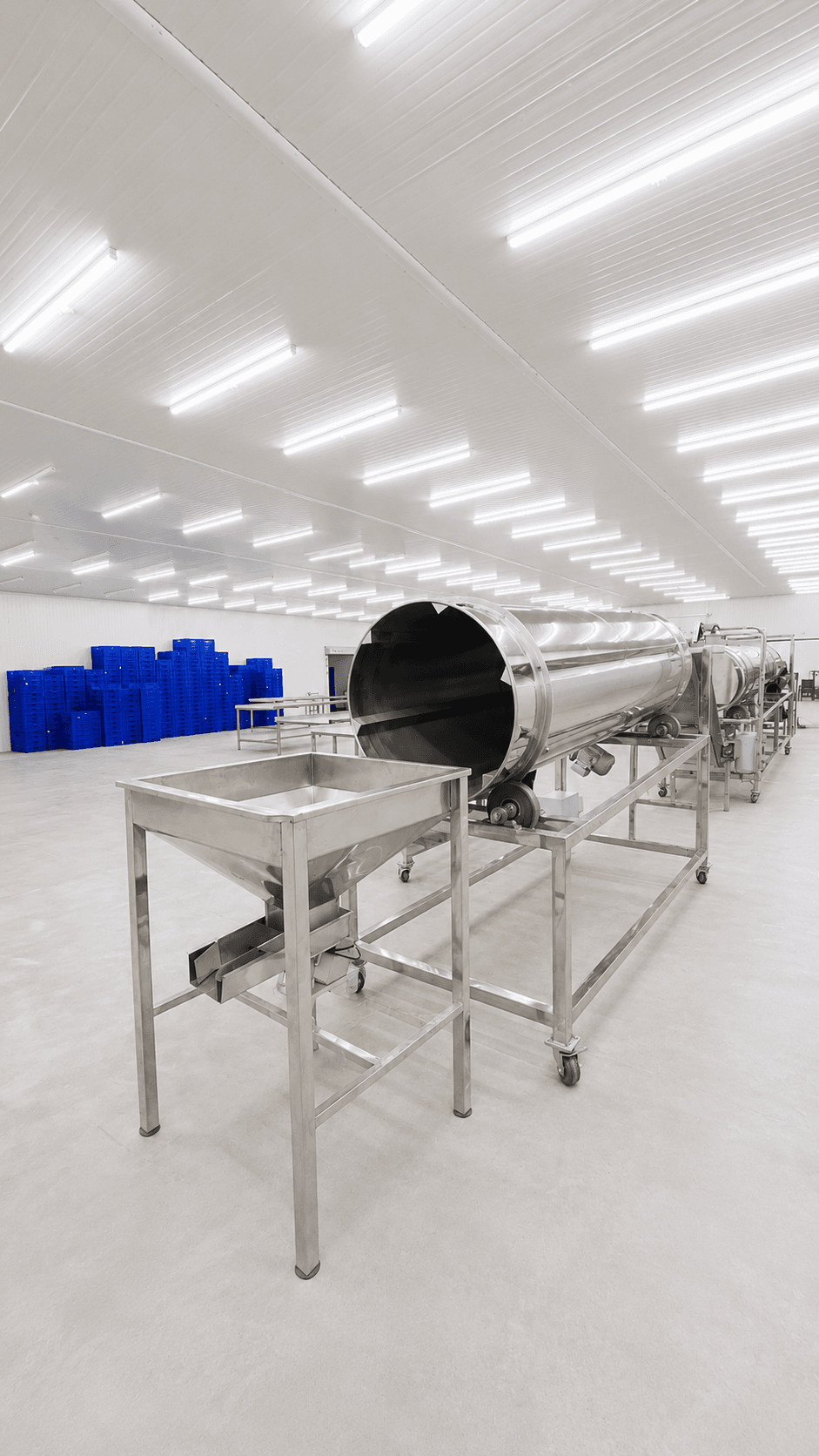 Inside the Glen Harvest manufacturing plant