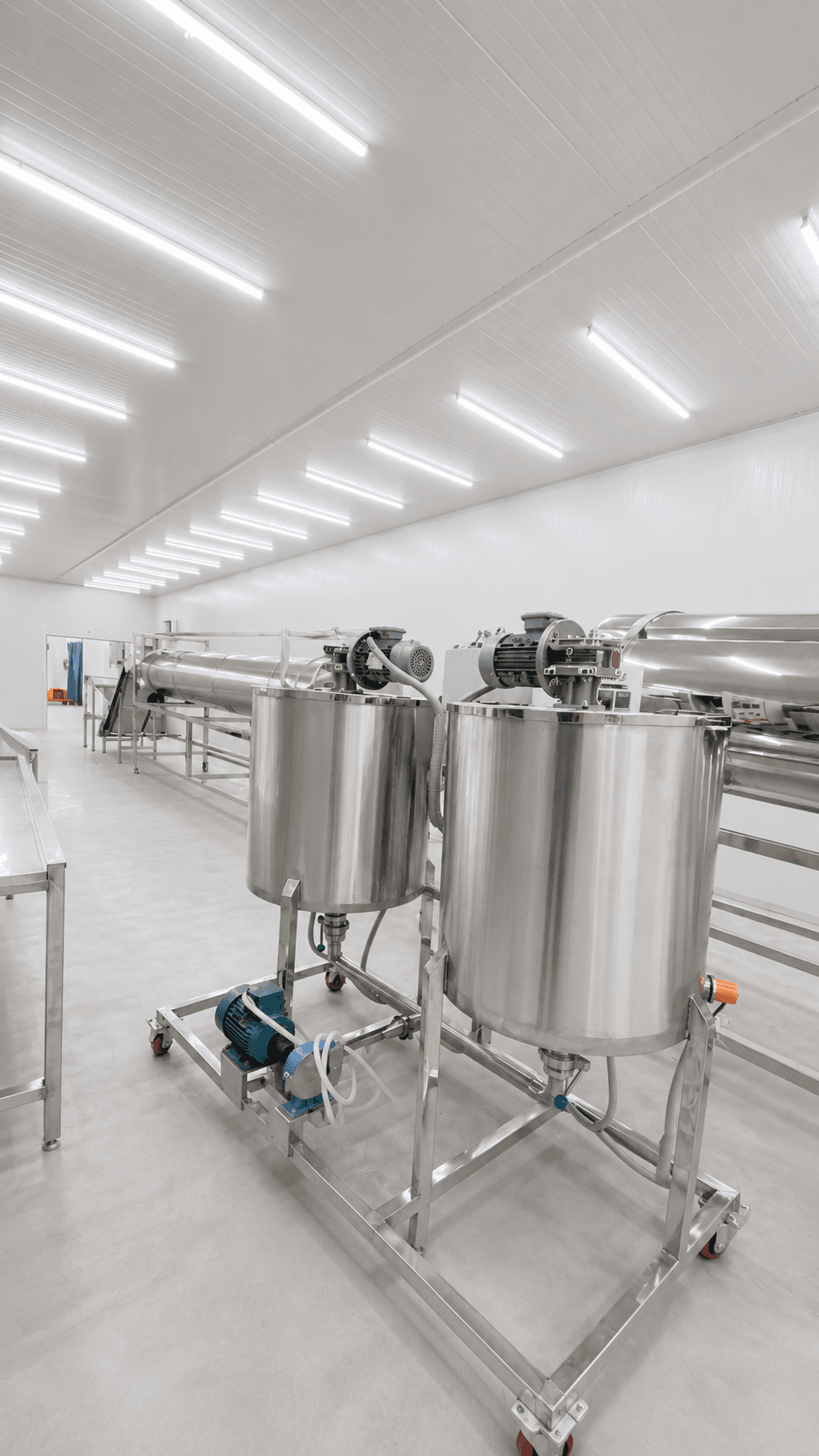 Glen Harvest roasting and processing line